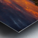 Sunset at the Beach Metal print