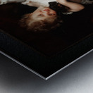 Playmates by Emile Munier Remastered Xzendor7 Classical Fine Art Old Masters Reproductions Metal print