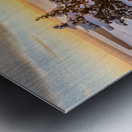 Sunset in the Snow Metal print