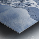 Snowy Mountain Metal print