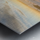 Winter Bench Metal print