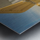 Beach Chairs  in Sylt Metal print