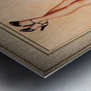 Judy Garland Poses For Earl Moran Remastered Vintage Retro Xzendor7 Art Reproductions Metal print