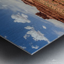 Red Desert Metal print