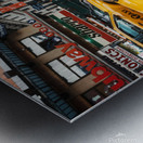 Yellow taxis in New York City Metal print