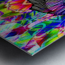 FLYING ZEBRA Metal print