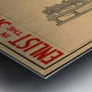 Signal Corps Metal print