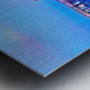 Pastel Abstract Naples Pier Metal print