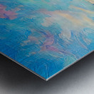 Pastel Frigates Over Gulf Waters Metal print