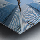 Ancient and modern buildings low angle view rjpg Metal print