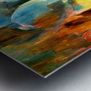 Pastel Flowers Cornucopia  Metal print