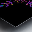 Intertwined Square Stretched Only Metal print