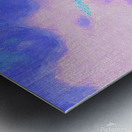 beach lavender sky Metal print