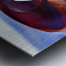 The Saddle Metal print