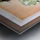 Tamoto by Tatsumi Shimura Remastered Xzendor7 Classical Fine Art Old Masters Reproductions Metal print