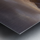 Lofoten sunset pano Metal print