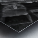 Old Steel Metal print