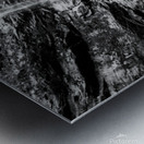 Rock and Water Metal print