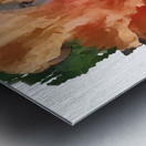 Hibiscus double Metal print