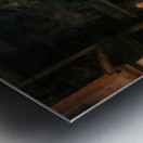 Family portrait in an opulent interior, 1663 Metal print