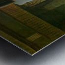 Woman peeling apples Metal print