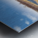 La digue aux aigrettes 2 Metal print