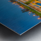   Melbourne Riverside Park Moonrise Metal print