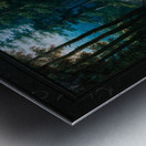 Der Wasserfall der Ilse auf dem Brocken im Harzgebirge by Hermann Josef Neefe Remastered Xzendor7 Classical Fine Art Old Masters Reproductions Metal print