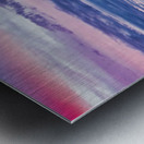 Sunrise Over Ancient Fish Traps Metal print