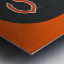 1976 Chicago Bears Football Art Metal print
