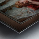 Perezosa Idle Woman by Daniel Hernandez Morillo Remastered Xzendor7 Classical Fine Art Old Masters Reproductions Metal print