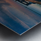 SUNSET at LAKE WASHIGTON Metal print