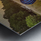 CALM LAKE SUNRISE Metal print