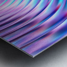 Abstract Flow Metal print