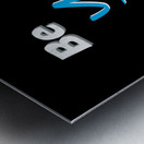 unapologetically 48x32 B Metal print