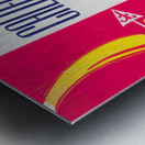 1952 Cal Bears vs. Stanford Indians Football Ticket Print Metal print