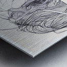 Shoulder Press Metal print