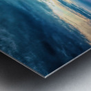 Ocean City Twilight Skyline Metal print