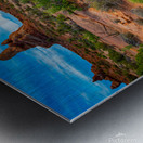 Arches Sunset View Metal print