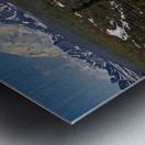 Denali from the North Metal print