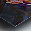 Spiritual Chakra Elephant  Metal print