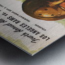 1948 LA Rams vs. Washington Redskins Football Cover Wood Print Metal print