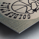 1978 Golden State Warriors Ticket Stub Canvas Art Metal print