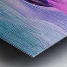 Pink Aqua Naples Beach Dolphin Metal print