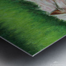 Pink Siberian Metal print