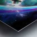 Space Dragon Metal print