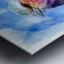 Watercolor Bird Metal print