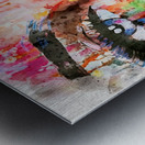 Painted Face Metal print