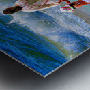 AT THE BEACH Metal print