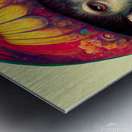 Mushroom Monkey Metal print